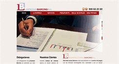 Desktop Screenshot of limpiezasbarcino.es
